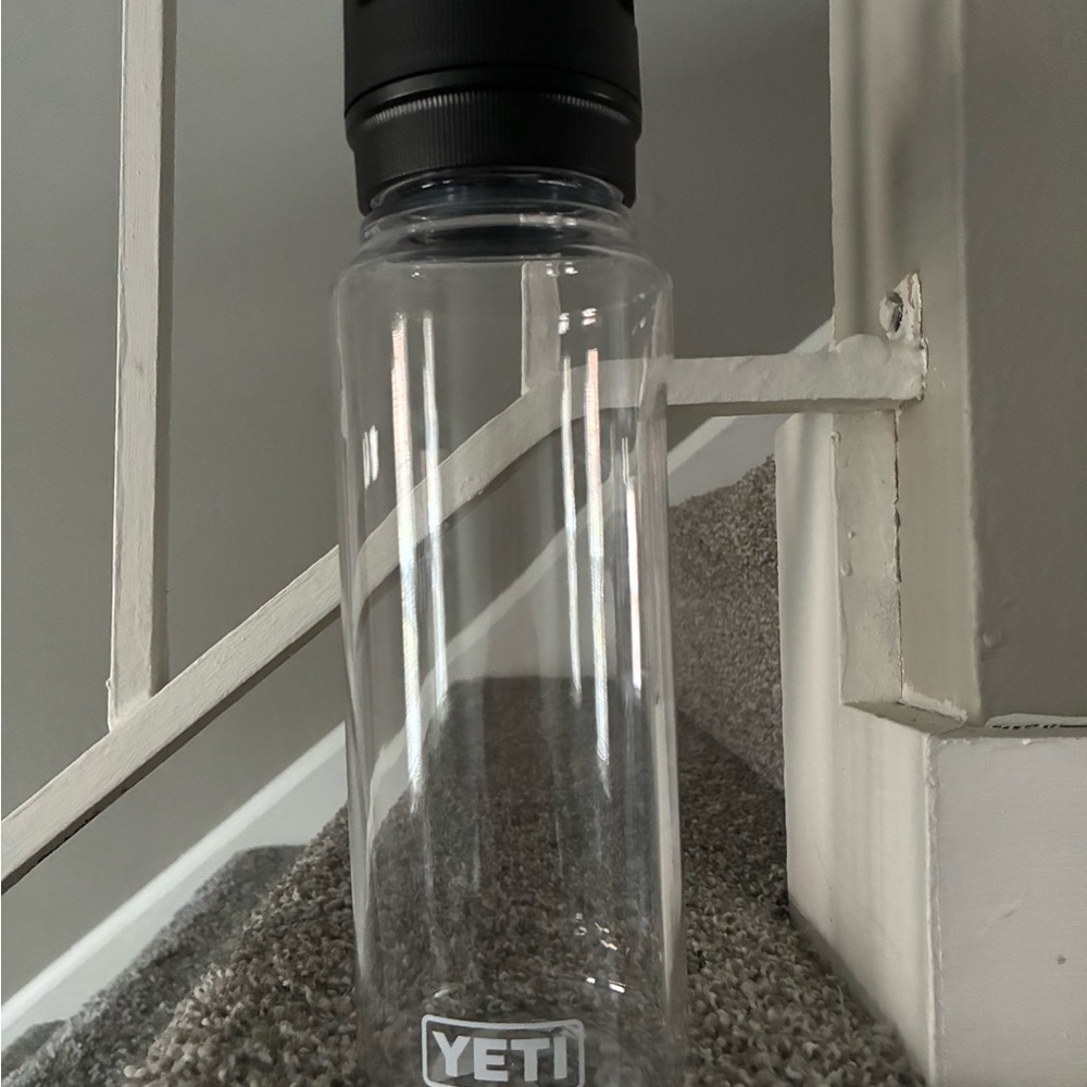 YETI Black and Clear Bottle